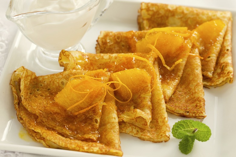 French Crêpes Suzette Recipe