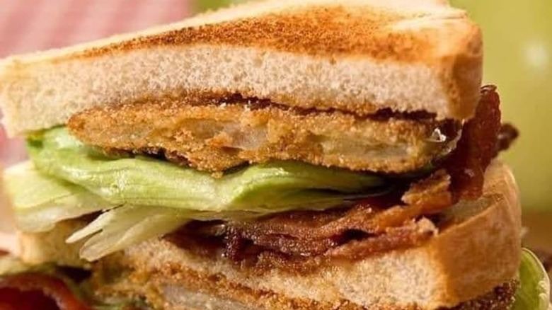 Fried Green Tomatoes sandwich
