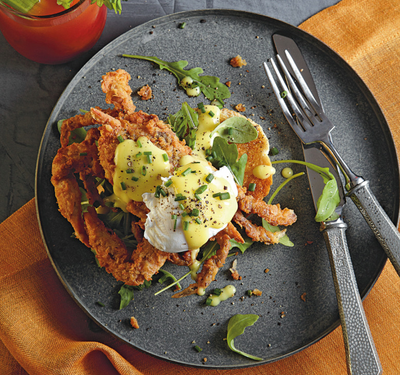 Fried Soft-Shell Crabs Benedict Recipe
