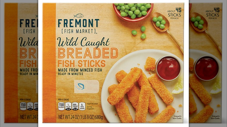 Aldi Fremont Fish Market wild-caught breaded fish sticks