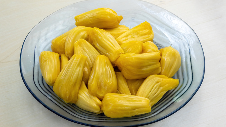 a serving of jackfruit