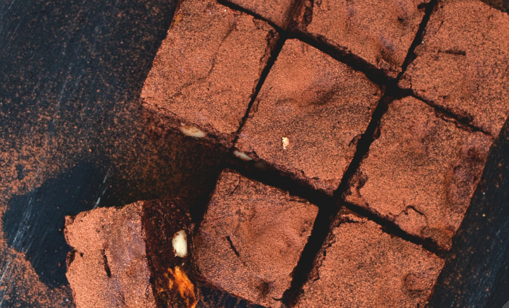 Fudgy Macadamia And Peanut Butter Brownies Recipe