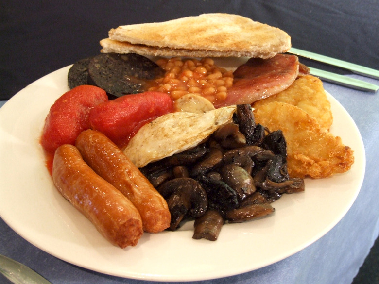 Hey, those Olympians have calories to burn. Maybe make it two full English breakfasts.