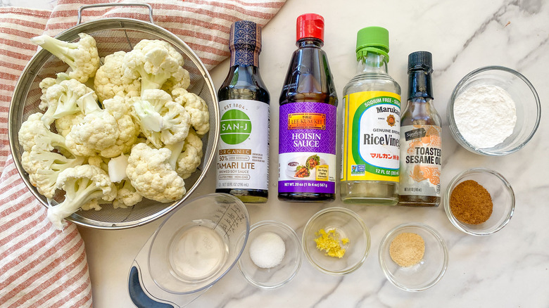 ingredients for cauliflower recipe