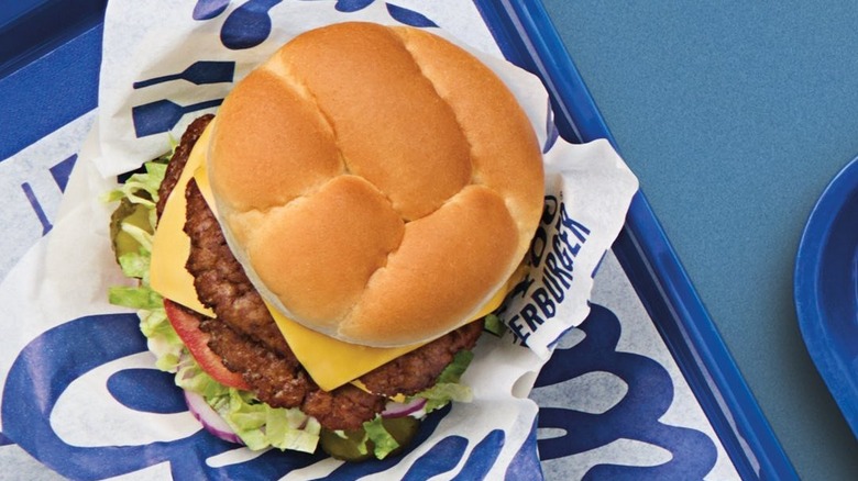 a Culver's burger with the works.