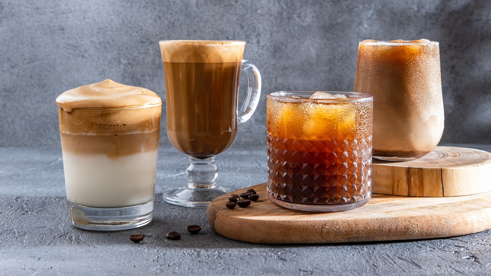 Types of iced on sale coffee