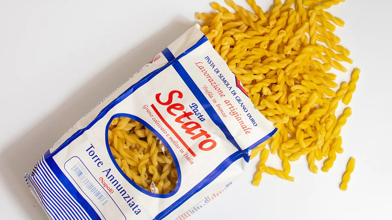 Dried Gemelli pasta