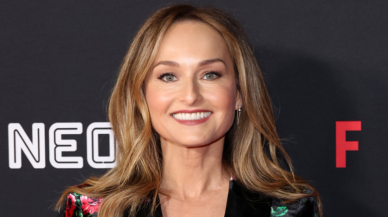 Giada De Laurentiis smiling at Netflix Ferrari premier