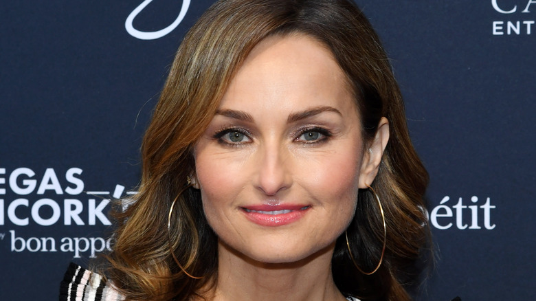 Closeup of Giada De Laurentiis