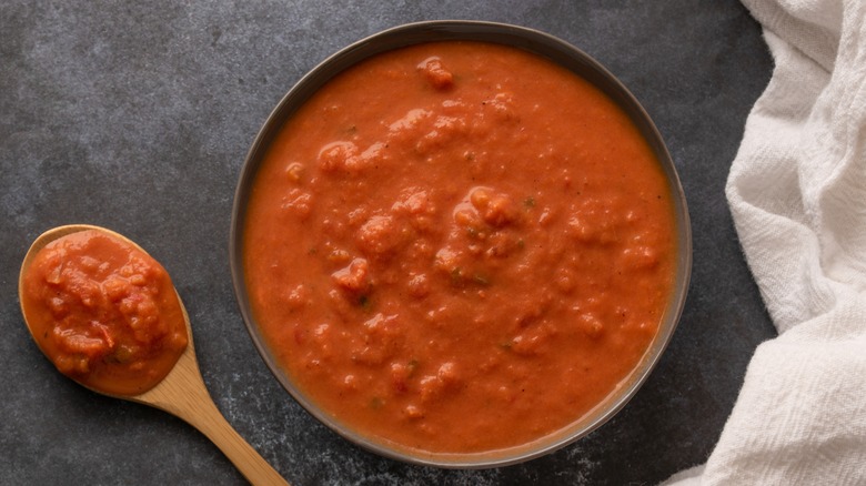 bowl of vodka sauce