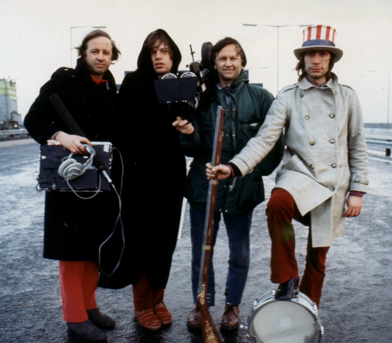 Albert Maysles directed the Gimme Shelter documentary about the Rolling Stones' 1969 tour.