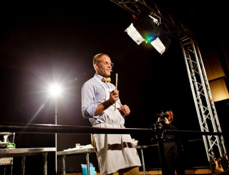 Alton Brown will soon embark on a six-month, 40 city national tour.