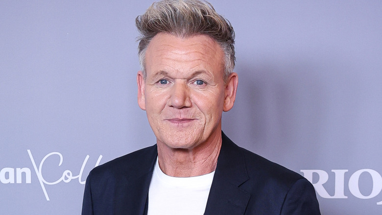 Close-up image of Gordon Ramsay