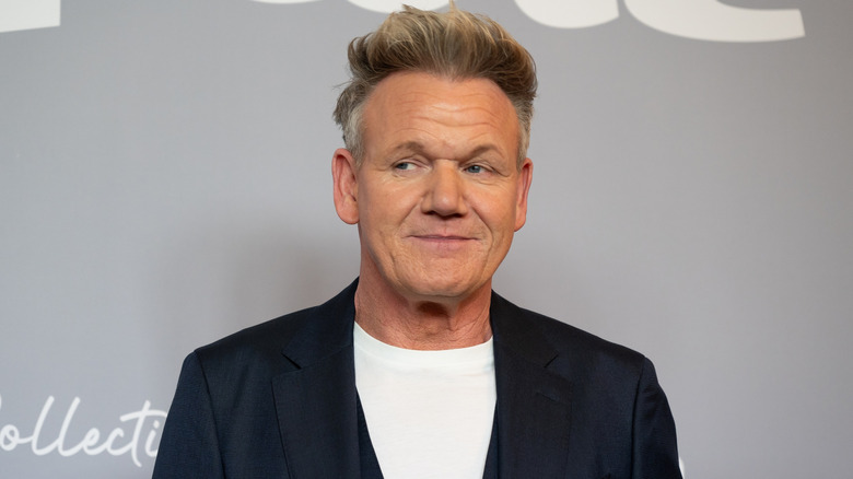 Gordon Ramsay on a red carpet