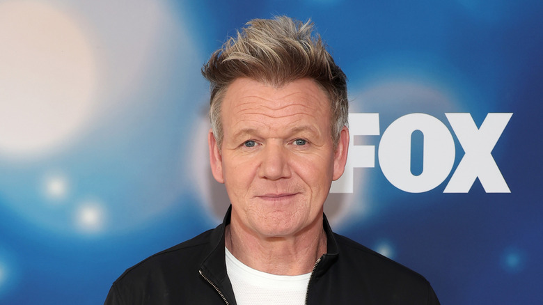 Gordon Ramsay smiling