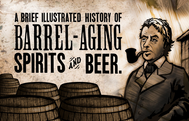 Graphic Tales: A Brief Illustrated History Of Barrel-Aging Spirits And Beer