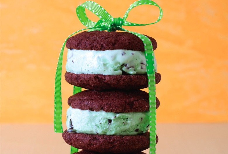 Grasshopper Ice Cream Sandwich Recipe