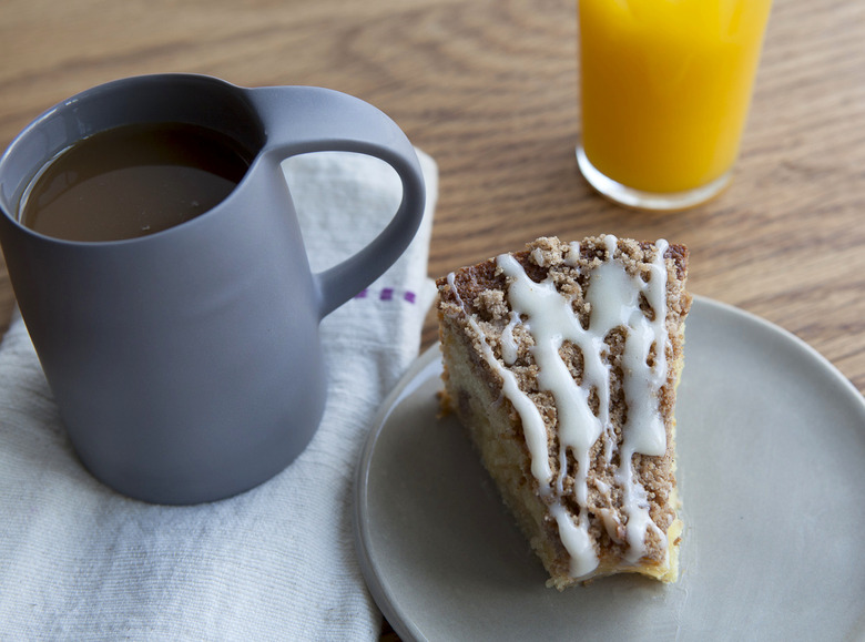 Are you adding Greek yogurt to your coffee cake batter? Allow us to enlighten you (and your cake).