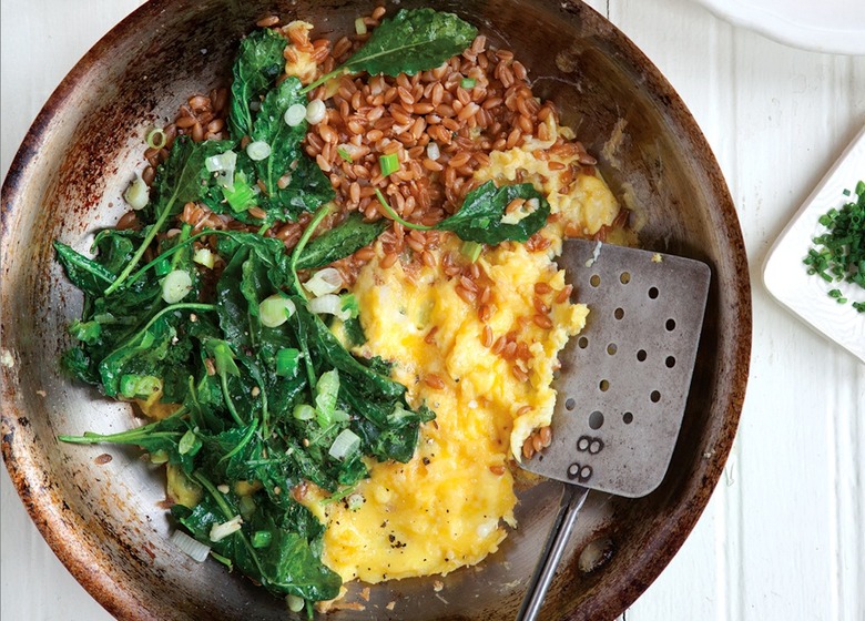 Greens And Grains Scramble Recipe