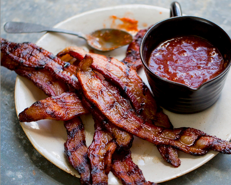 Grilled Bacon With Steak Sauce Recipe