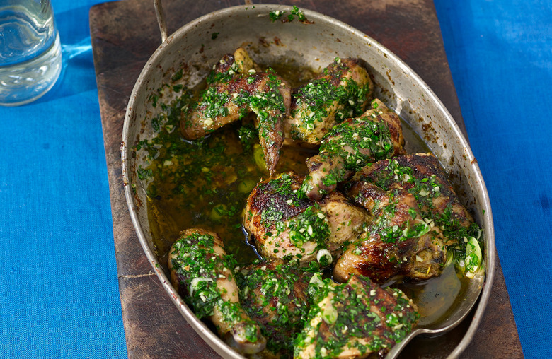 Grilled Chicken With Spicy West Indian Salsa Verde Recipe