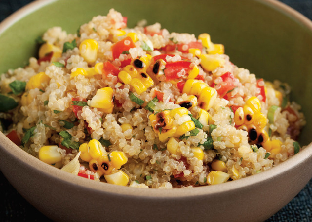 Grilled Corn and Quinoa Salad Recipe