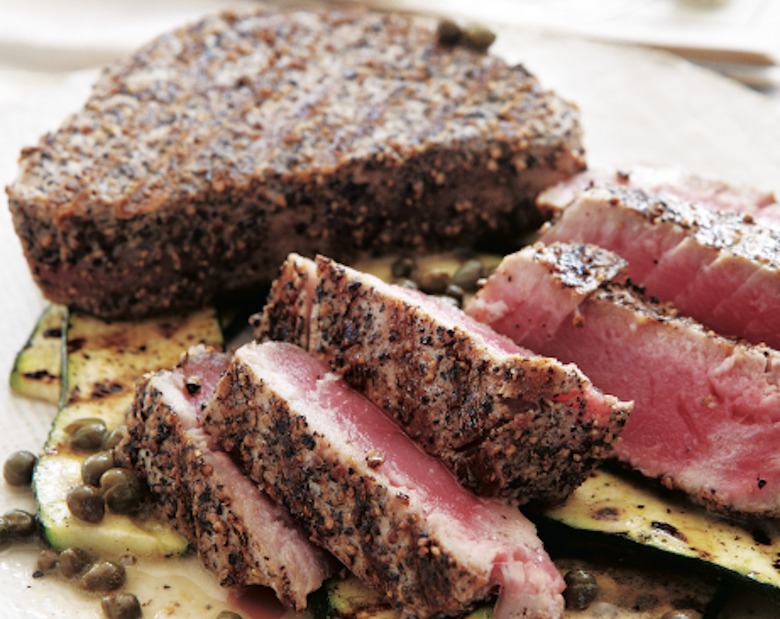 Grilled Salt and Pepper Tuna Recipe