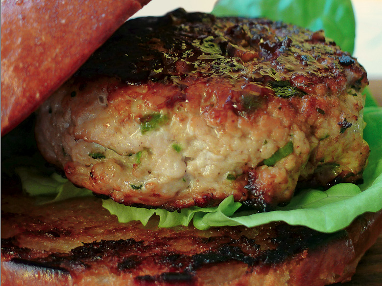 Grilled Tamarind Turkey Burgers Recipe