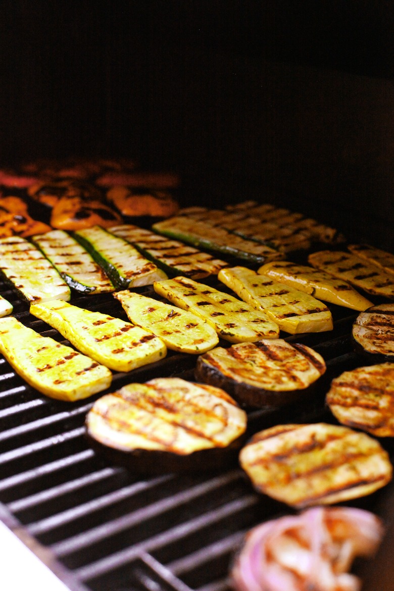 Zucchini and eggplant love a good grilling