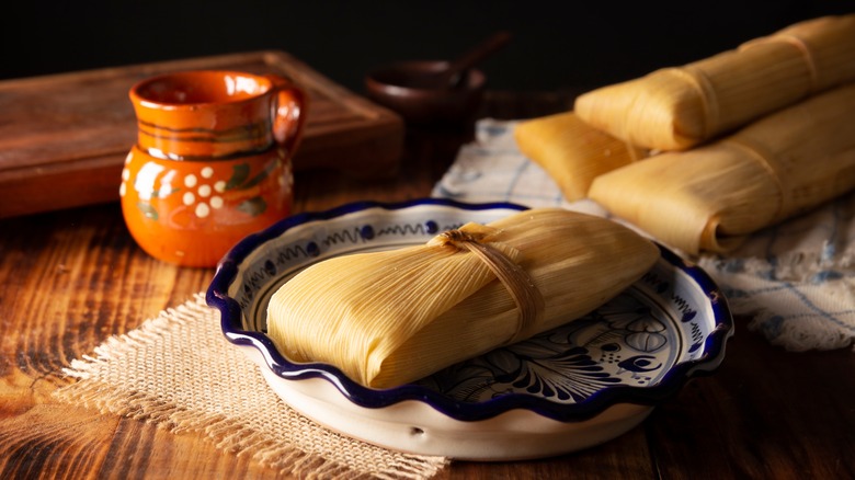 corn husk tamales