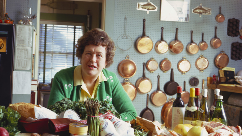 julia child in her kitchen