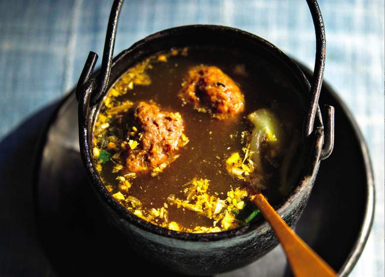 Harold Dieterle's Steamed Pork Meatball Soup Recipe