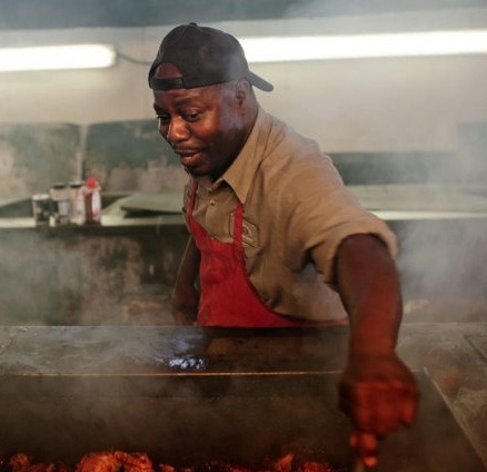 Rodney Scott's pit house burned down in a tragic accident this past November.