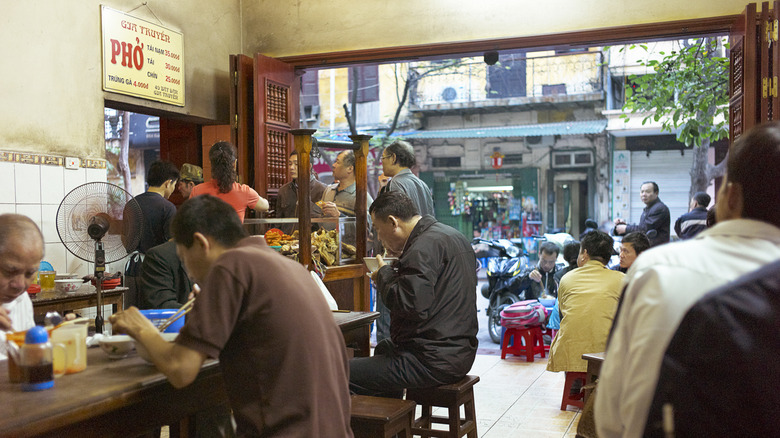 photographed pho shop in Vietnam