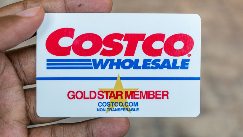 Costco membership card.