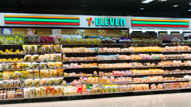 7-Eleven prepared foods on display