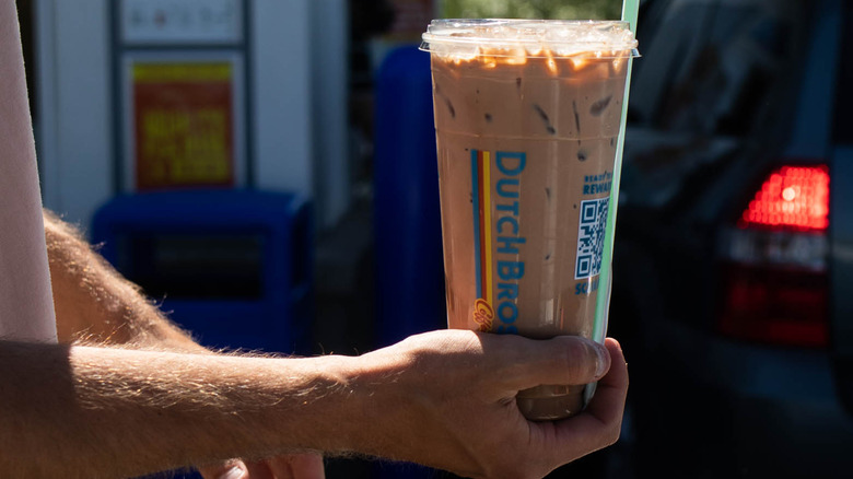Dutch Bros iced coffee