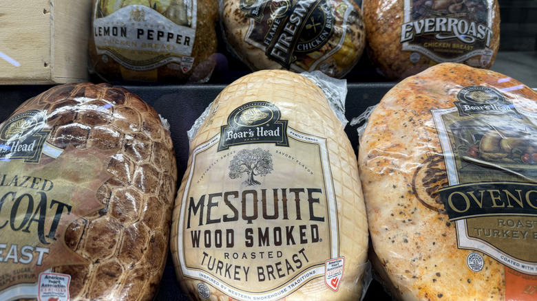 pictured Boar's Head products