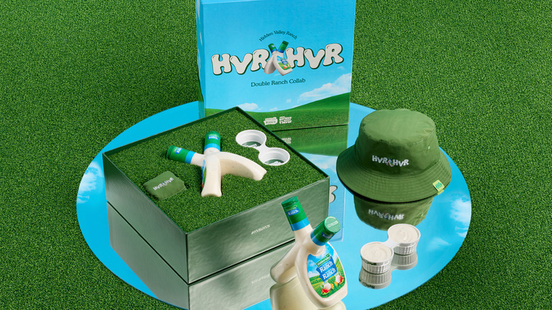 Double-headed ranch bottle and HVR swag