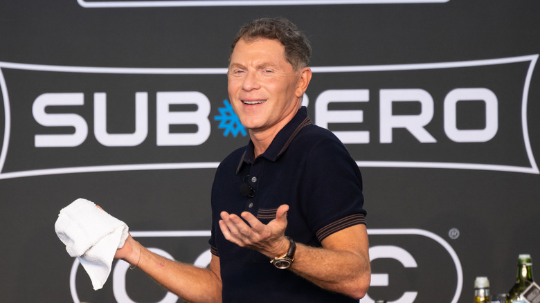 How Bobby Flay Takes Avocado Toast To The Next Level