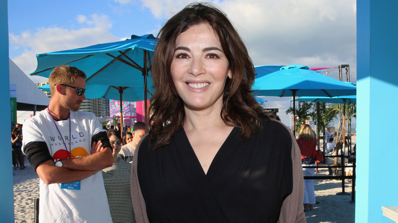 Nigella Lawson at a Goya food tasting event