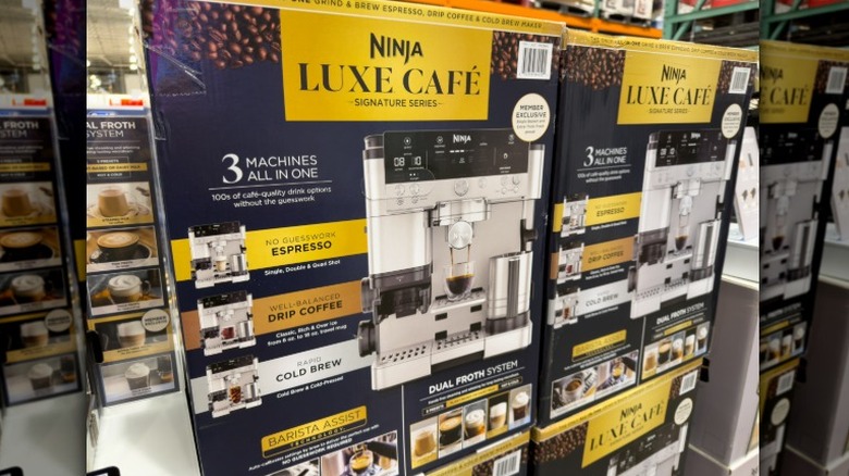 A Ninja Luxe Cafe 3-in-1 coffee machine