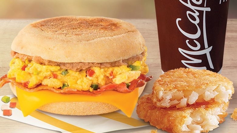 An image of the McMuffin a la Mexicana.