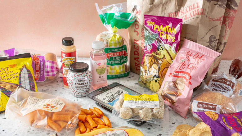 Variety of Trader Joe's items