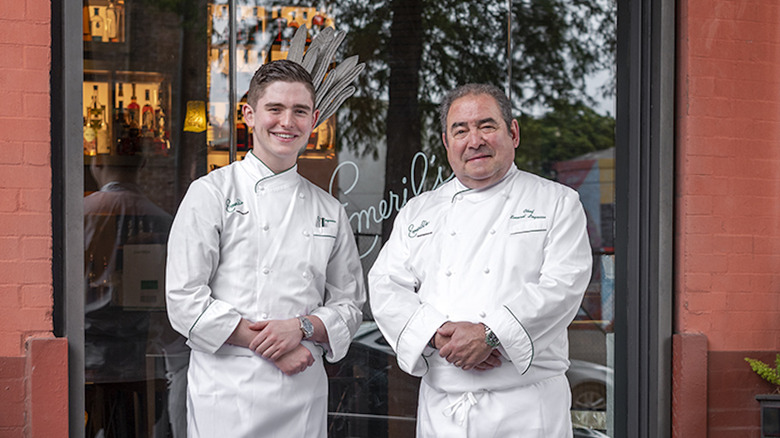 EJ Lagasse and Emeril Lagasse