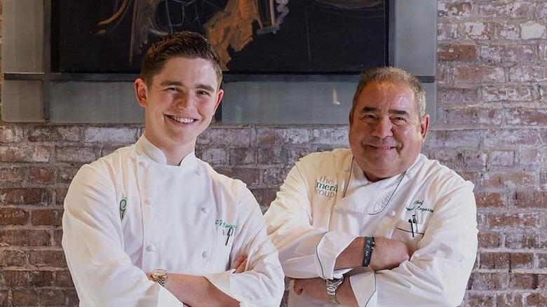 EJ Lagasse and Emeril Lagasse