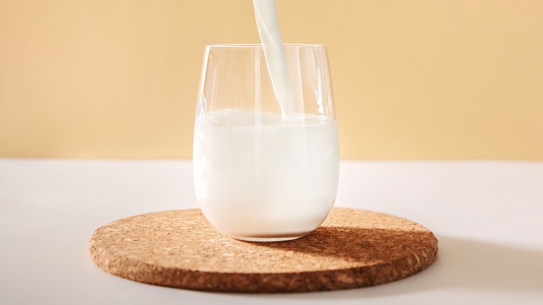 glass of milk