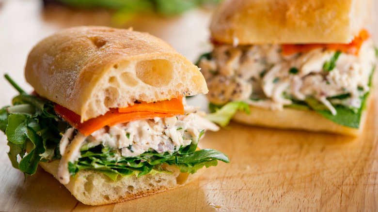 Chicken salad sandwich