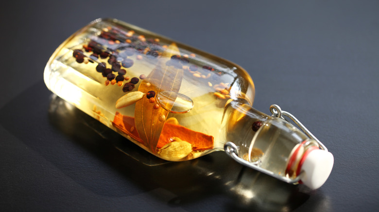 homemade infused gin