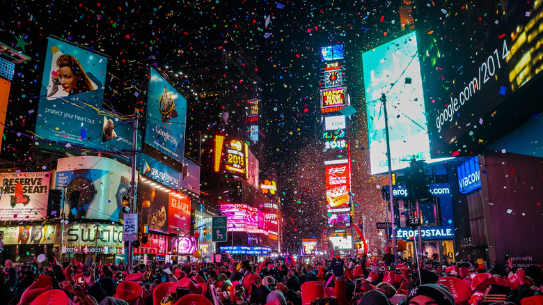 Times Square on New Year's Eve